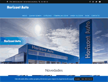 Tablet Screenshot of horizontauto.com